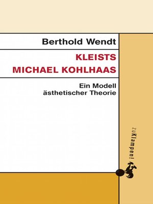 cover image of Kleists Michael Kohlhaas